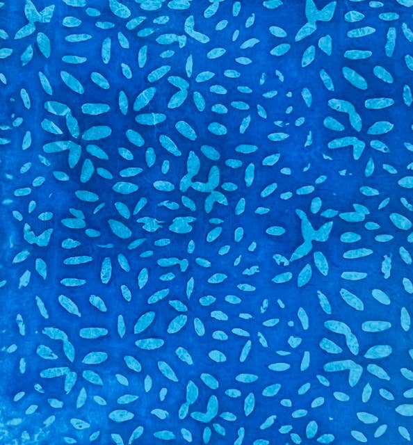 Lokta Gift Wrap, Batik Leaf Multicolor