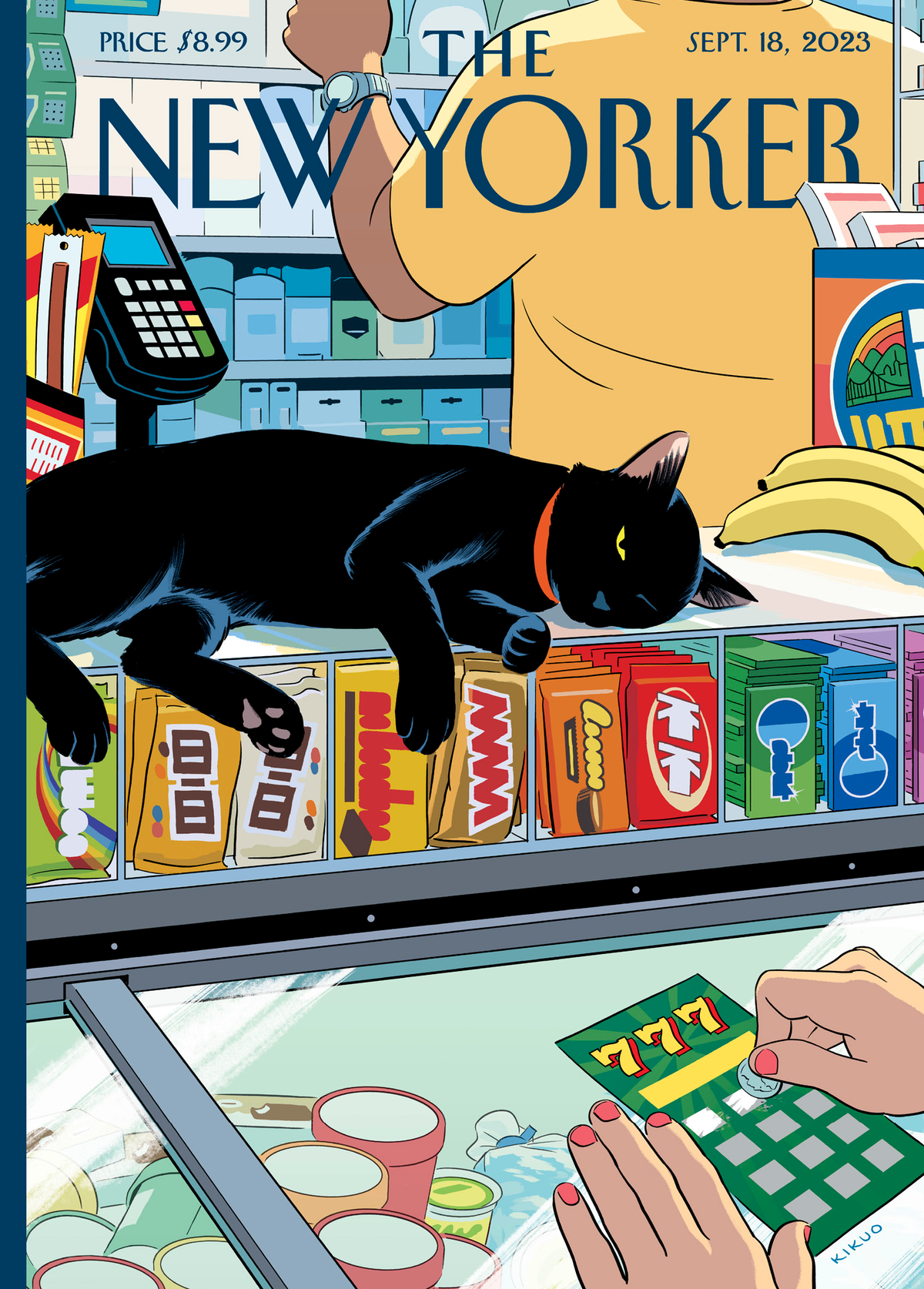 BODEGA CAT - 5 x 7 NY'ER COVER CARD