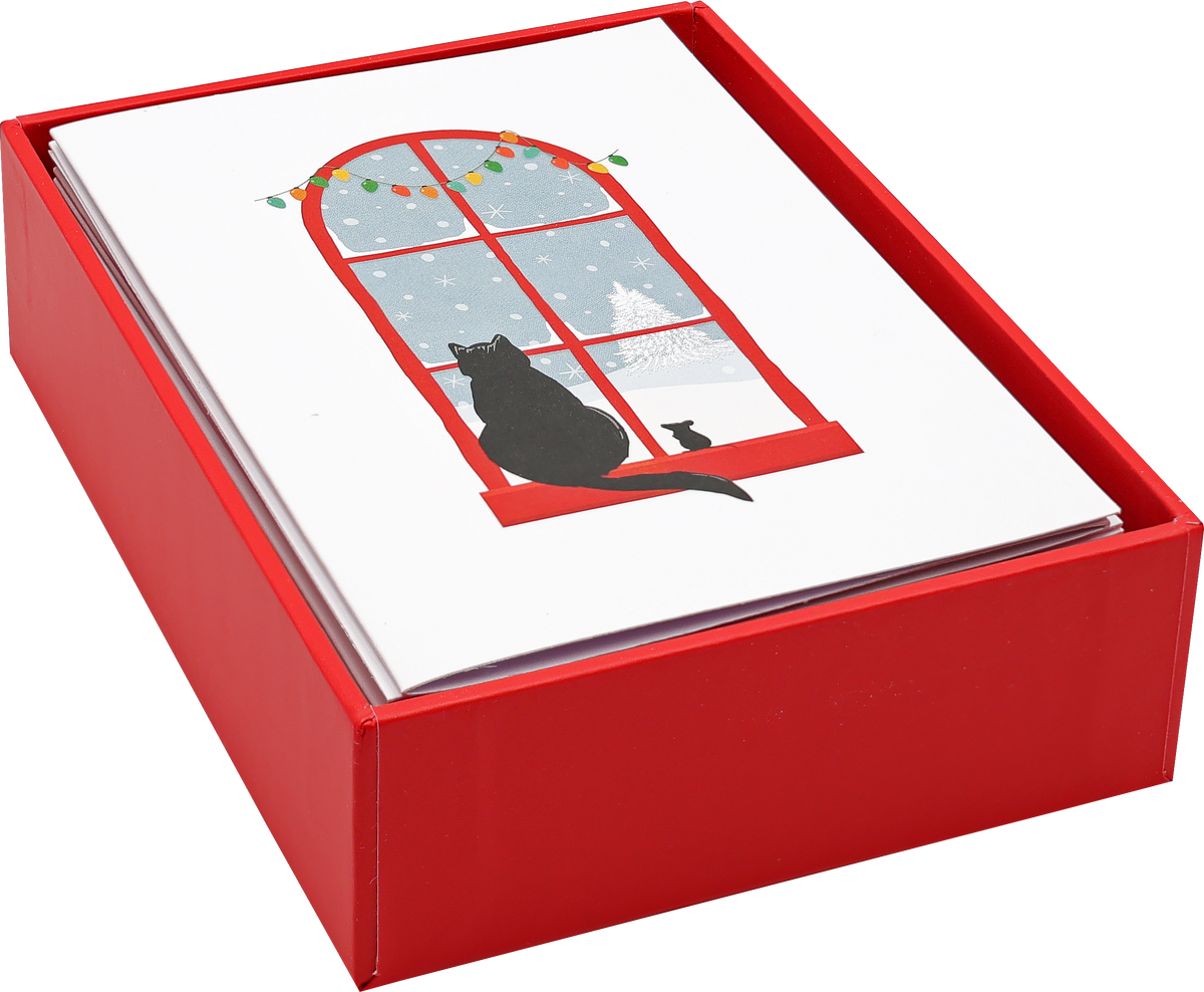 'Tis the Season Small Boxed Holiday Cards, detail