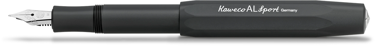Kaweco AL Sport aluminum fountain pen in black