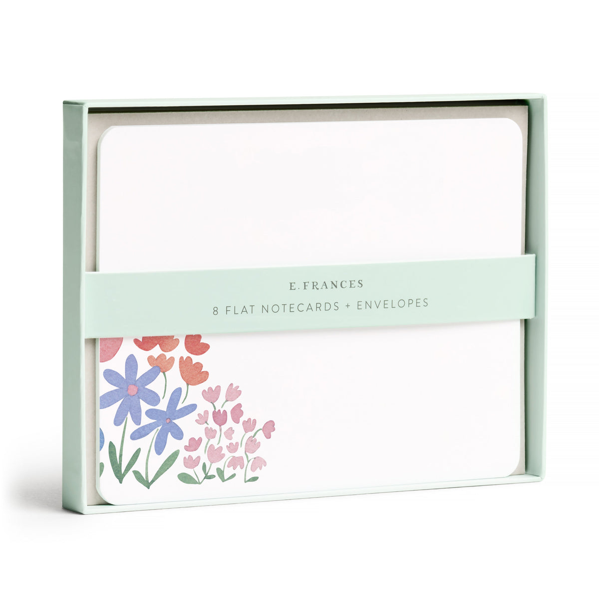 Flower Patch Flat Notes by E. Frances Paper, box