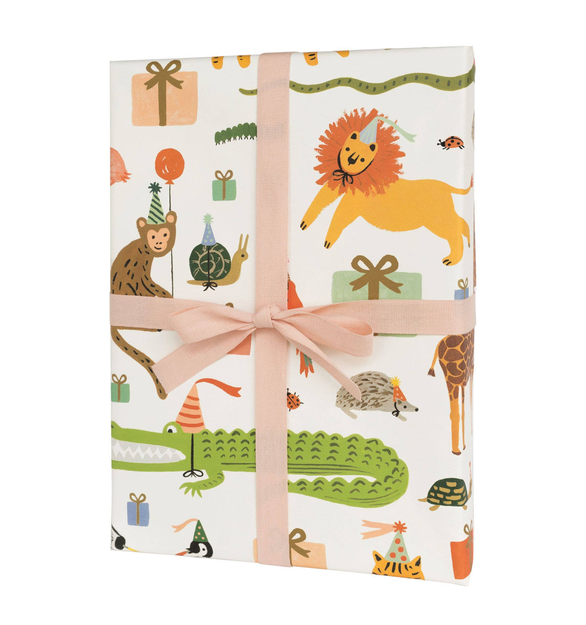 Wrap - Party Animals Wrapping Sheet (Flat)