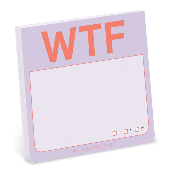 Sticky Note: WTF