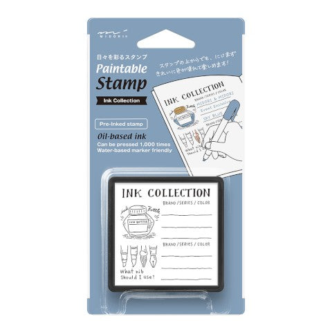 Midori Ink Collection paintable stamp
