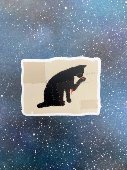 Vinyl Decal - Cat Flag - Our Flag Means Death
