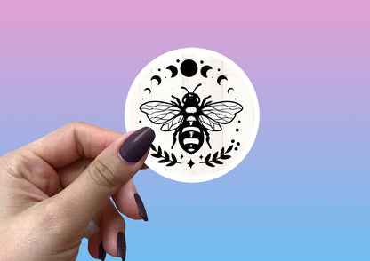 Beetle Moon Phases Sticker - Vinyl Metaphysical