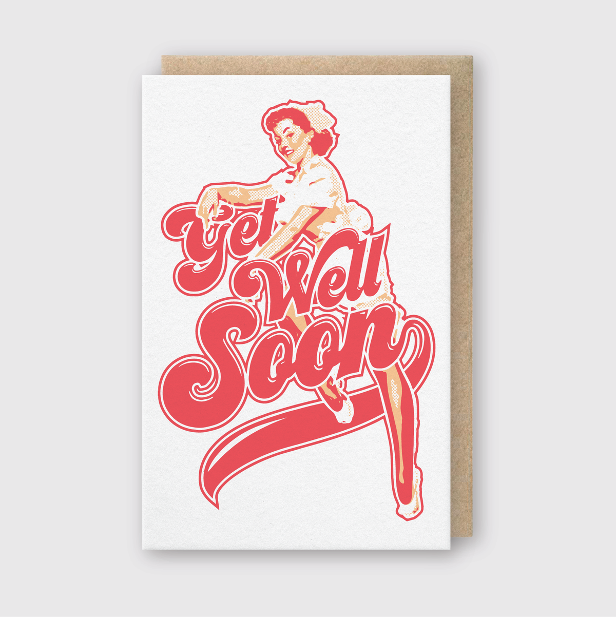 Get Well Nurse Greeting Card