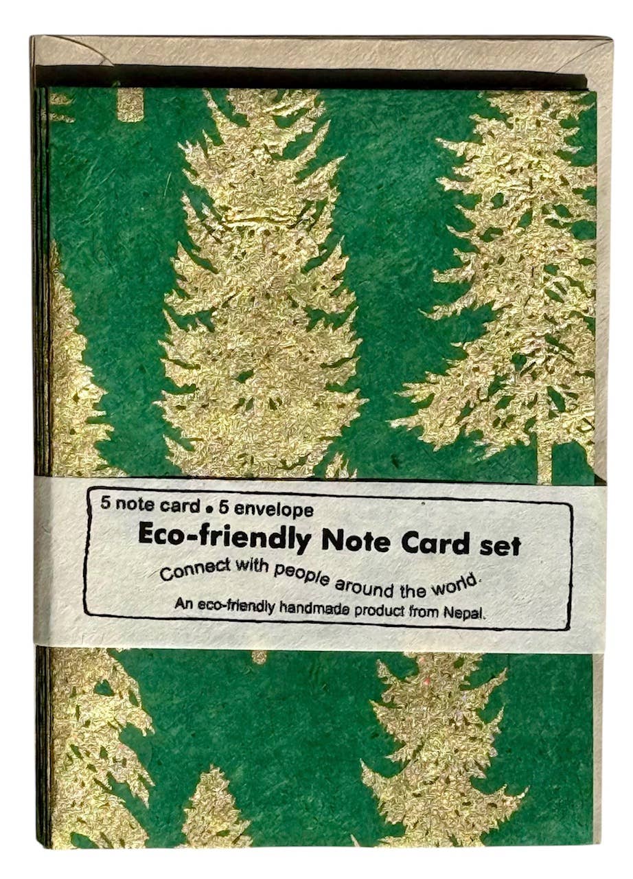 Tree Note Cards, Set of 5