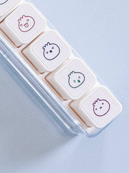 Dumpling Button Stamps