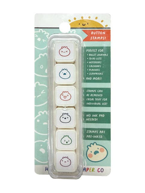 Dumpling Button Stamps