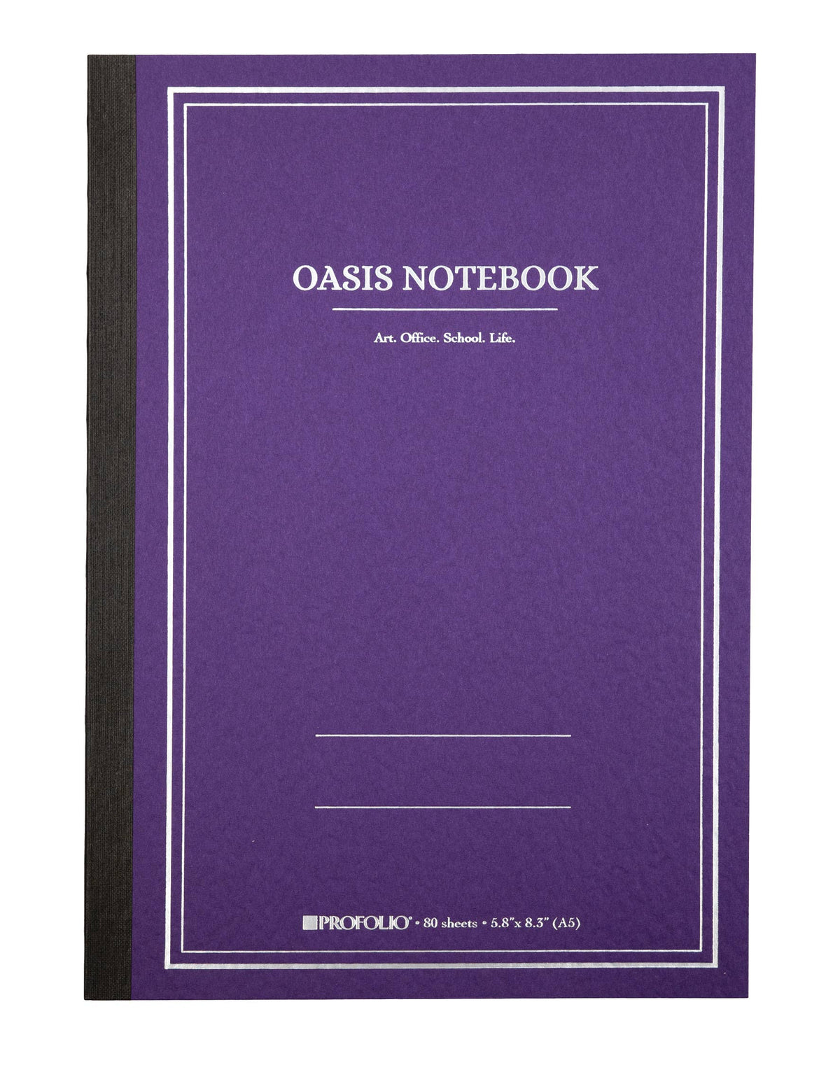 ProFolio Oasis Notebook: Grey / A6