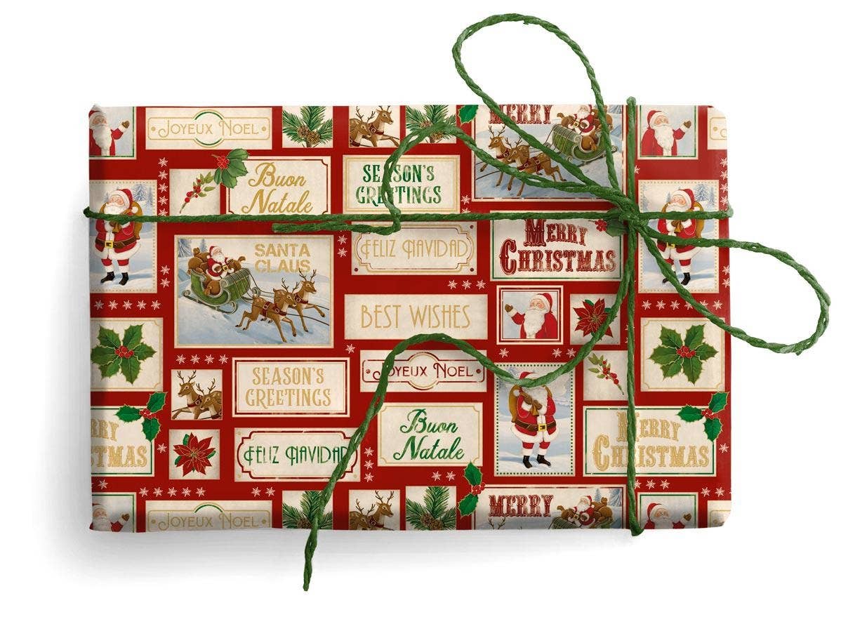 Wrap: Happy Santa