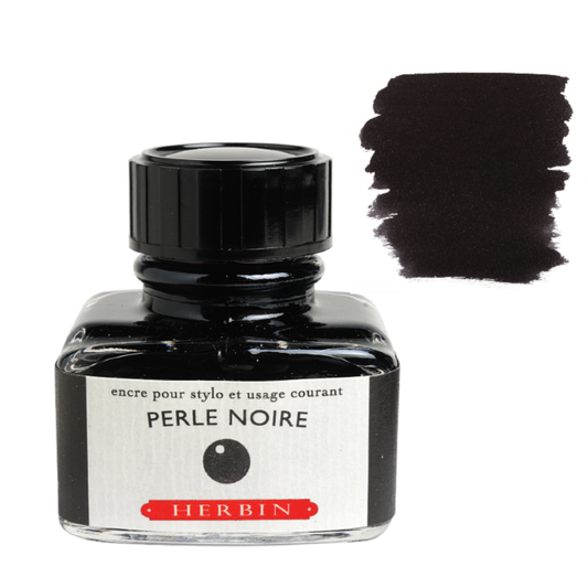 Perle Noir 30ml J. Herbin Fountain Pen Ink