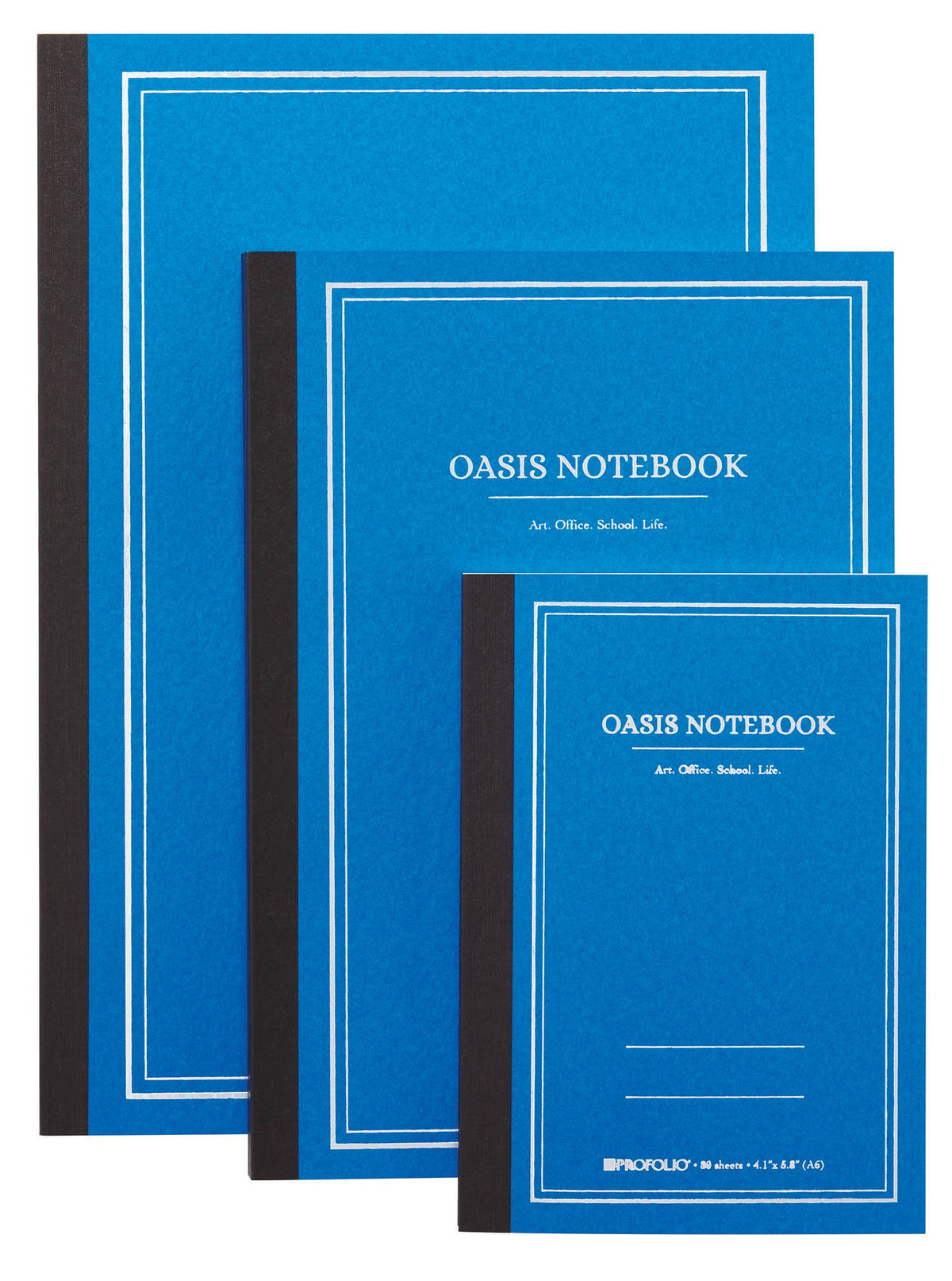ProFolio Oasis Notebook: Grey / A6