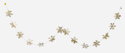 Snowflake 3D Paper Garland, 6 ft