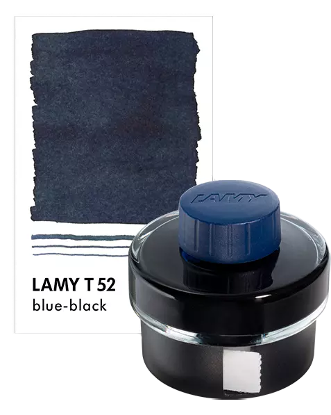 LAMY Blue-Black ink swatch