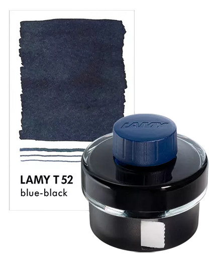 LAMY Blue-Black ink swatch