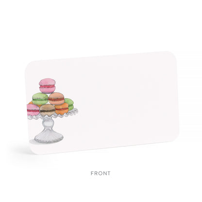 Macaron Little Notes by E. Frances Paper, card front