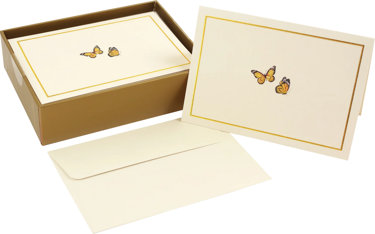 Monarch Butterfly Note Cards