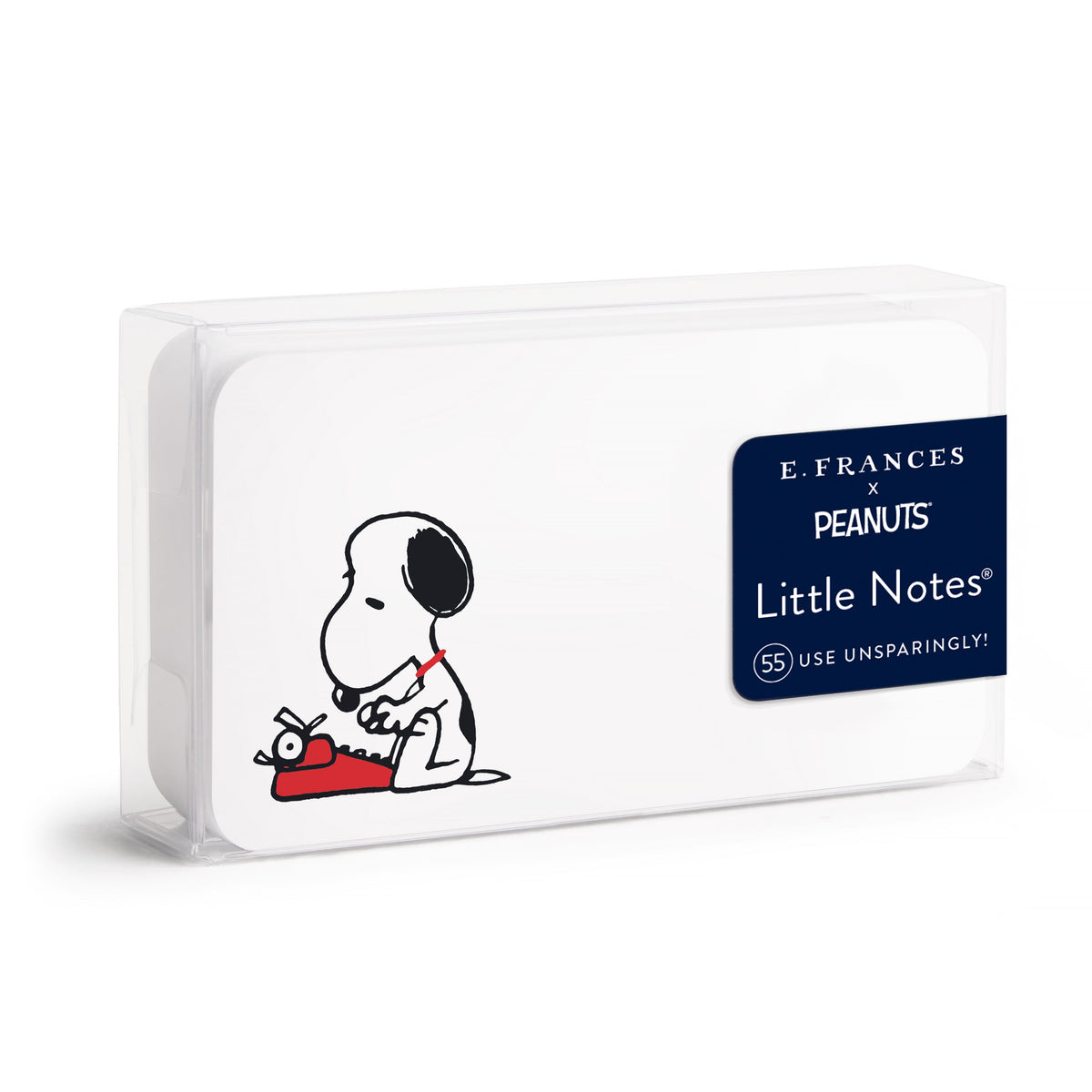 Snoopy Typing Little Notes by E. Frances Paper, box