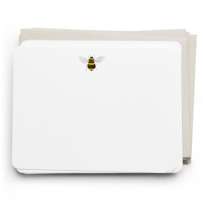 Bee Flat Notes by E. Frances Paper, stack of cards