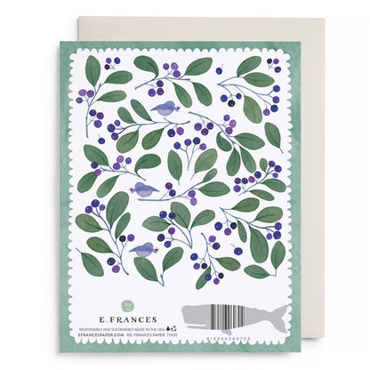 Chirps and Cheers Thank You by E. Frances Paper, back