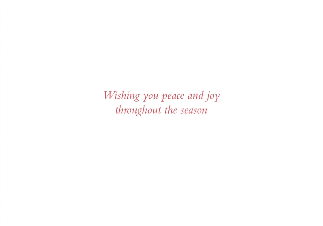 Village Sleigh Ride Holiday Greeting Cards - Boxed Set