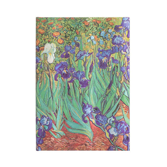 Paperblanks Van Gogh's Irises Hardcover: Midi / Lined