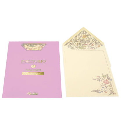 Sheet Letter Writing Sets Portfolio (5/5): Peacock