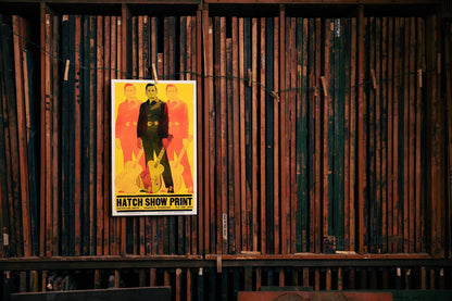 Triple Johnny Cash Poster