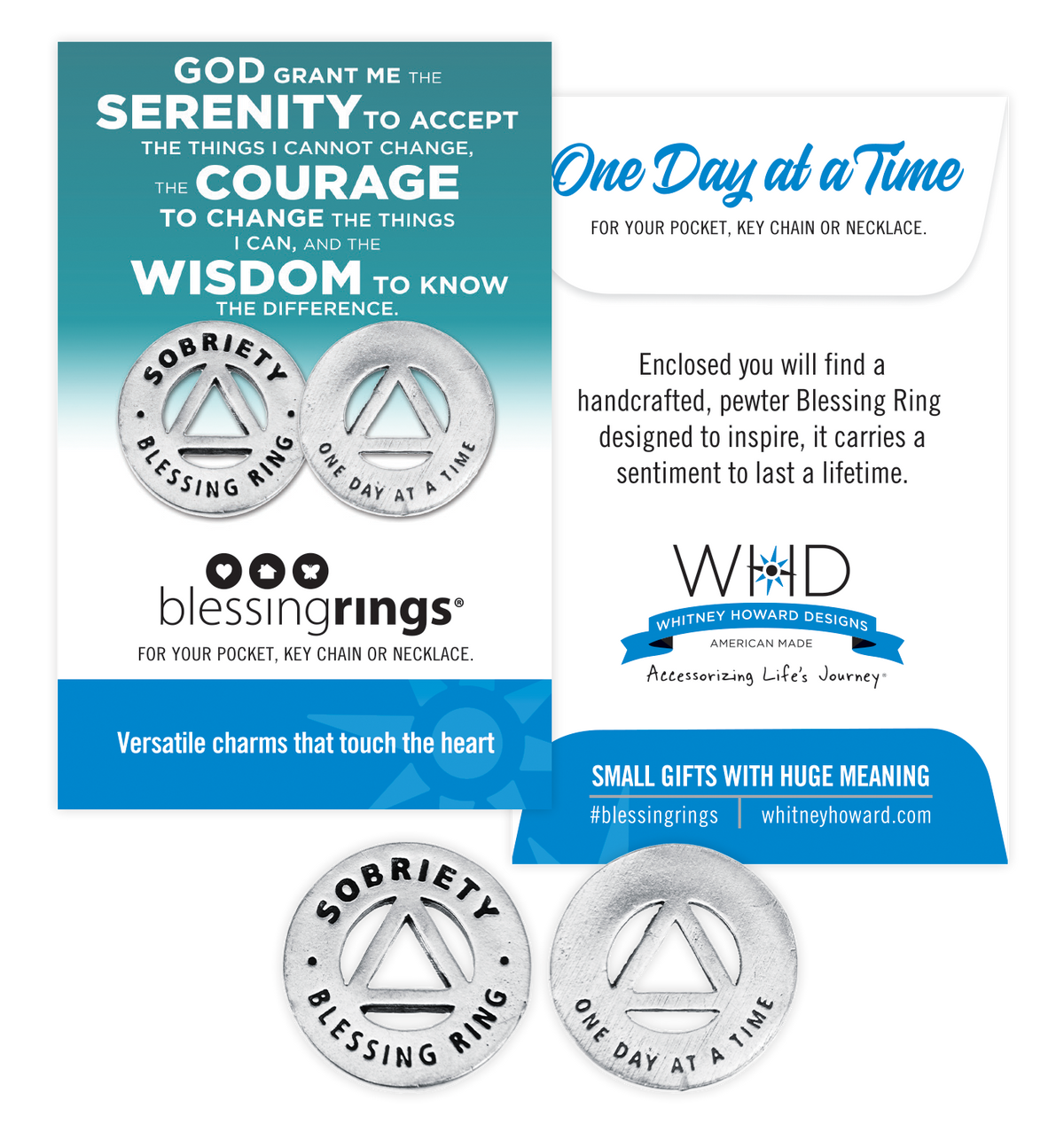 Sobriety Blessing Ring Envelopes