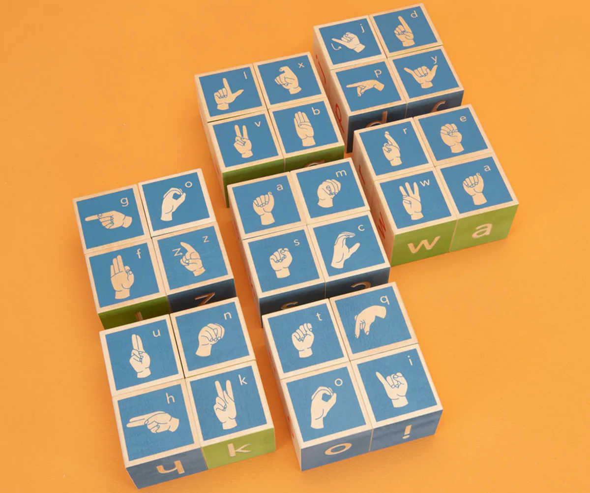 Sign Language Blocks
