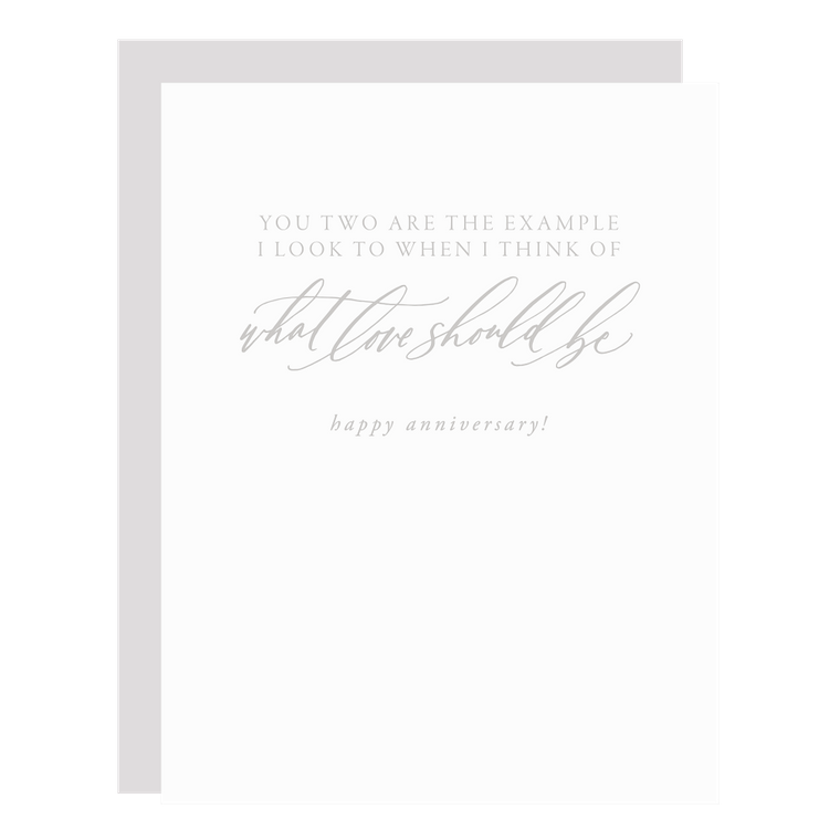 What Love Should Be Anniversary